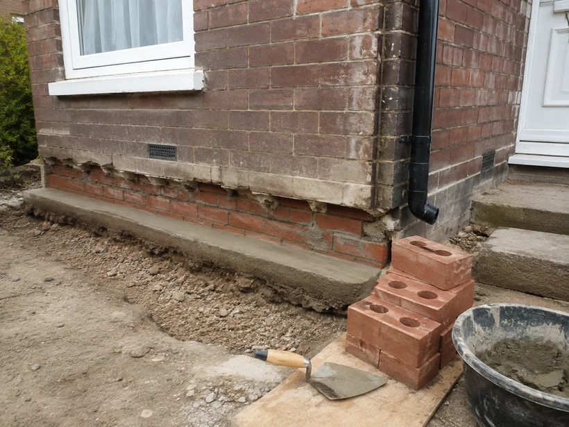 Building and foundation repairs