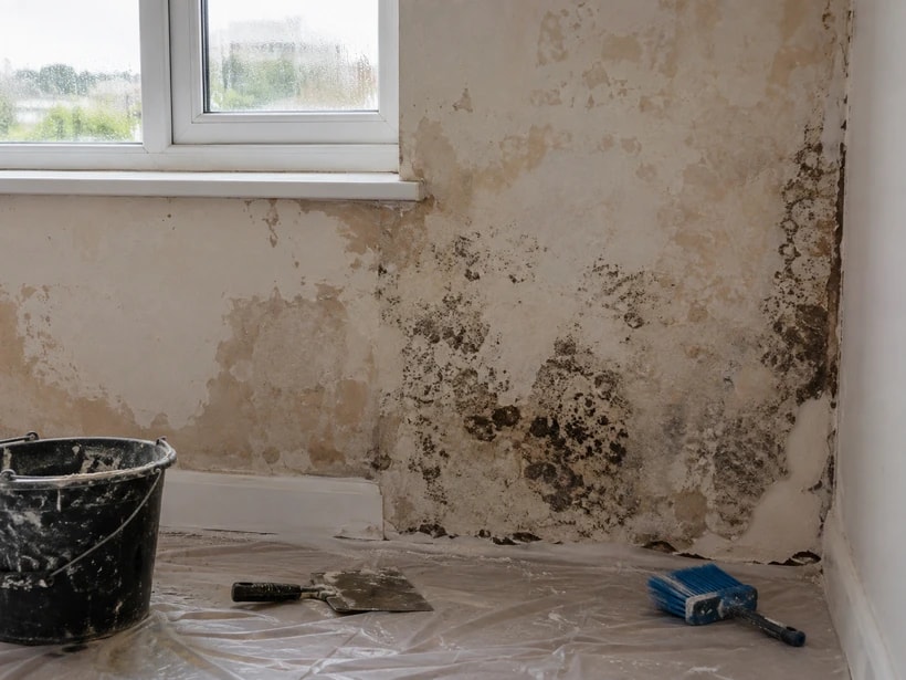 Damp proofing and mould removal