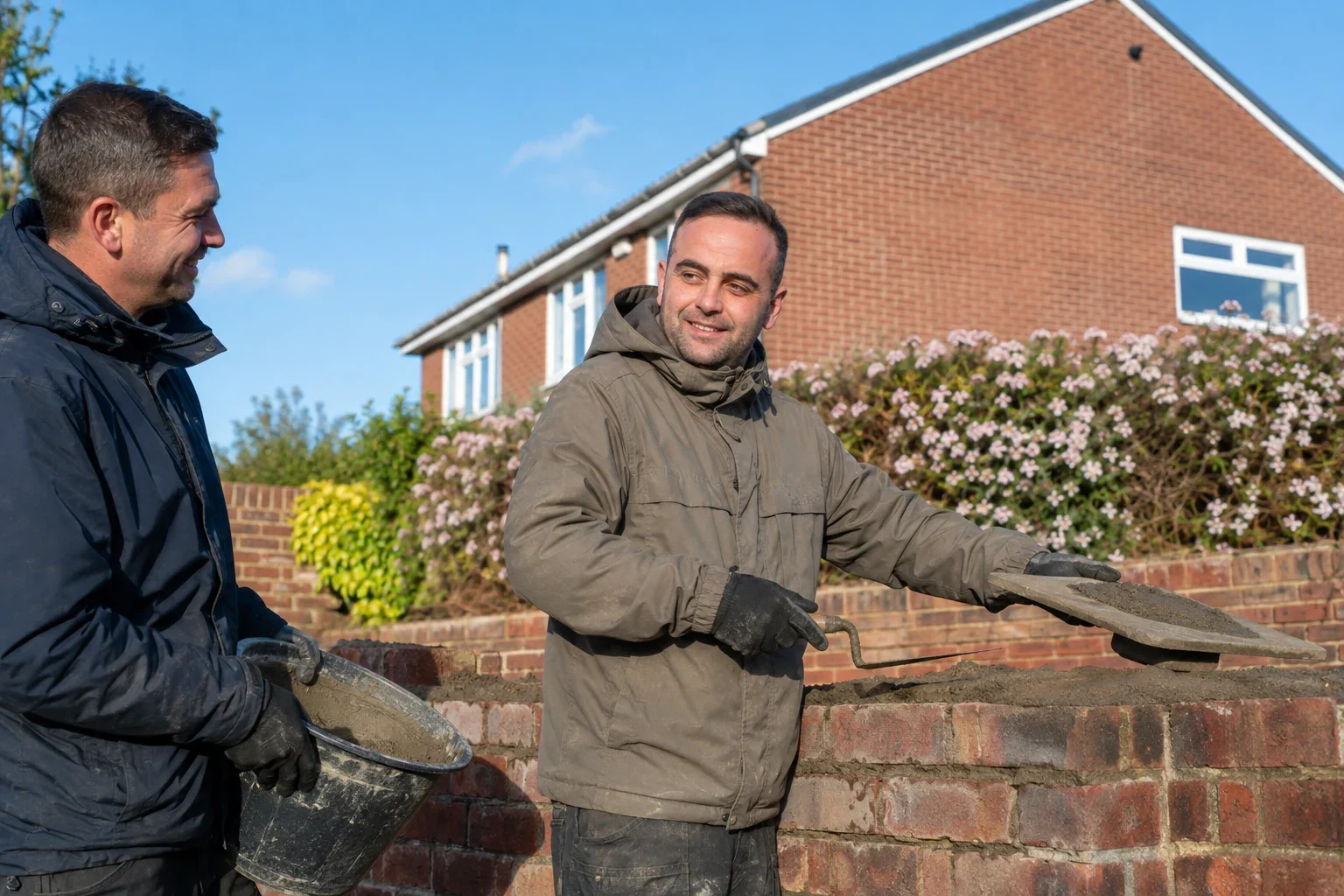 Brickwork repointing services from New Look Building Services