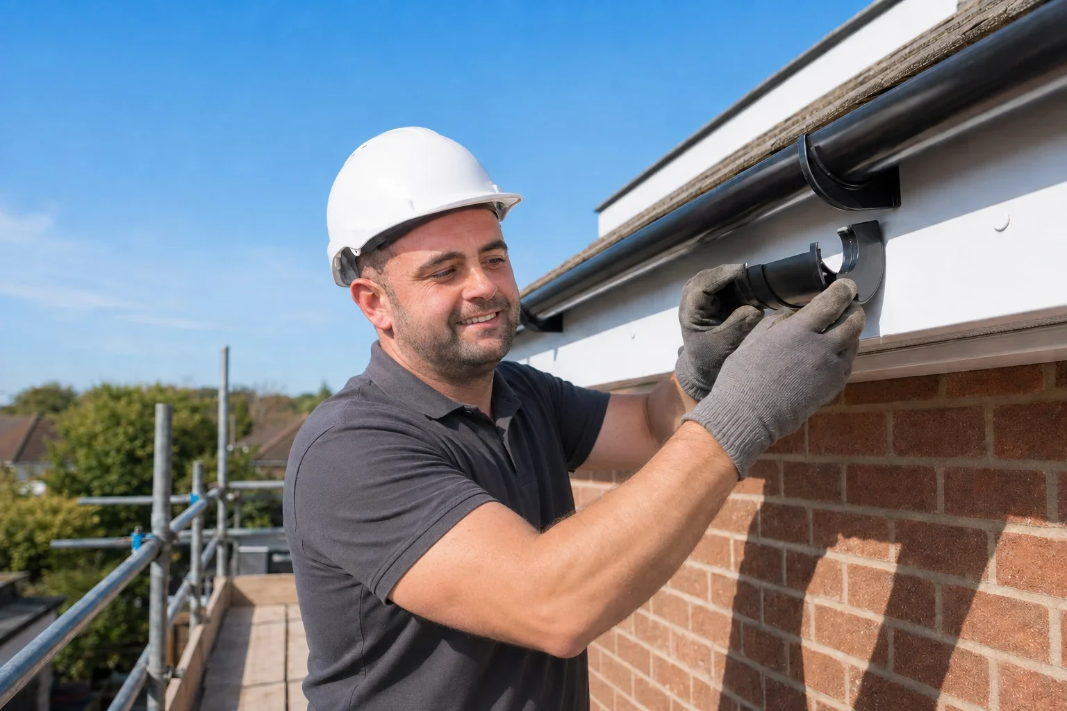 Guttering services from New Look Building Services
