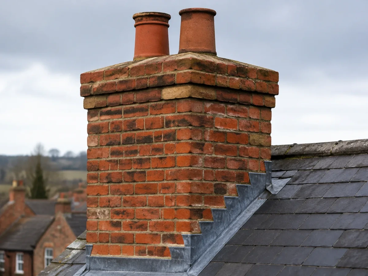 Illustrative chimney repairs image; not a New Look completed project.